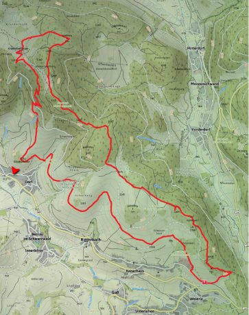 Premiumwanderweg Hochtalsteig Bernau im Schwarzwald